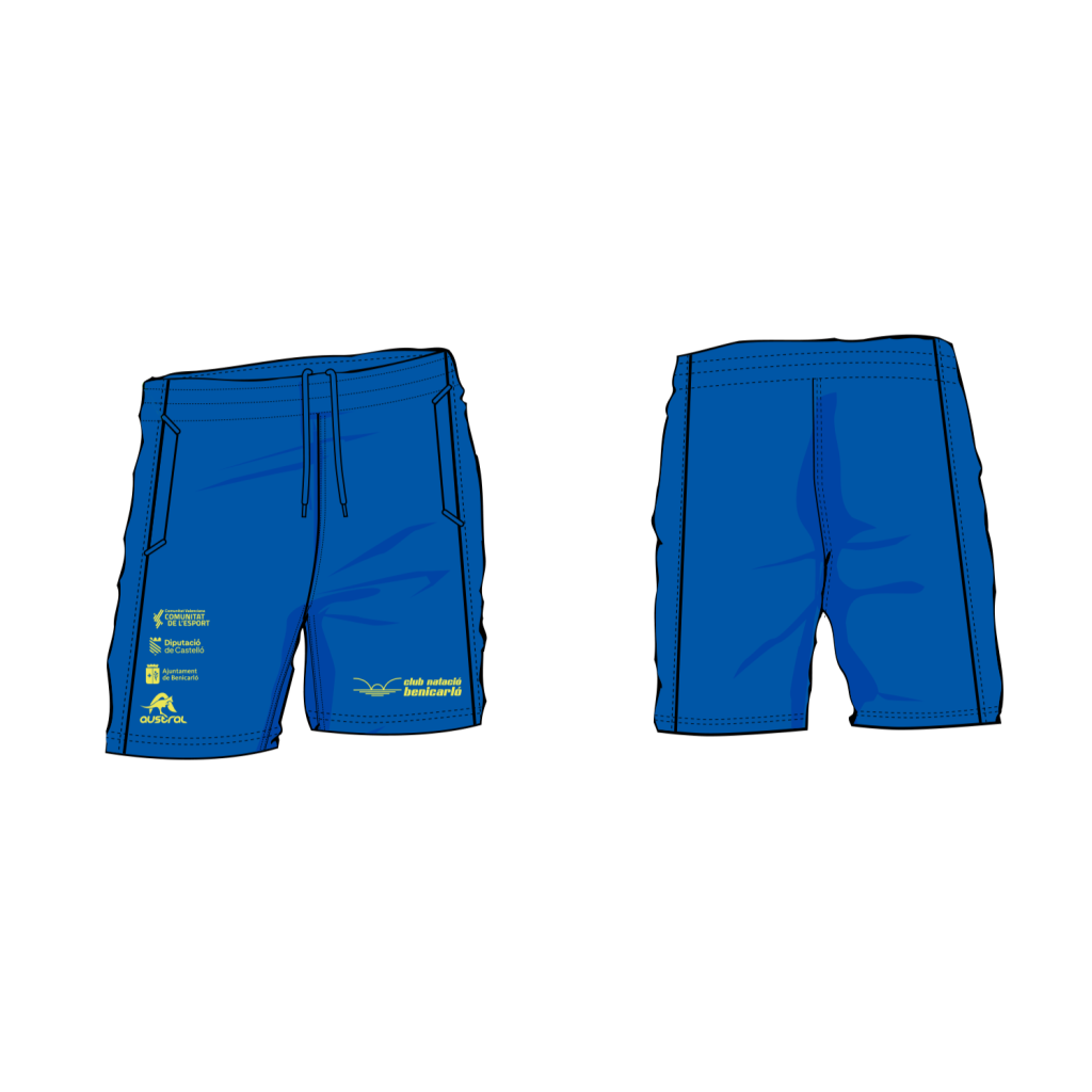 Pantaló curt unisex